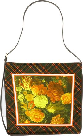 Dries Van Noten Multicolor Scarf Printed Viscose Shoulder Bag