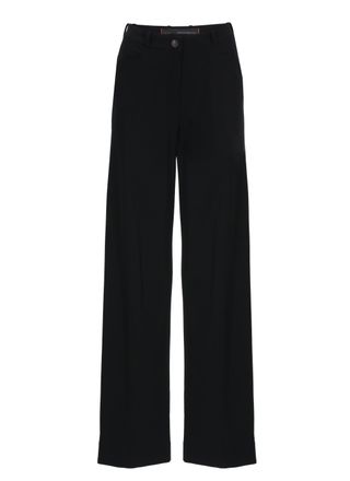 Roberto Ricci Design Black Surflex Livia Straight-Leg Pants