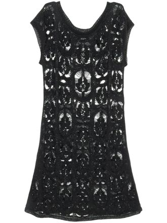 Chanel 1986-1988 knitted dress - Black