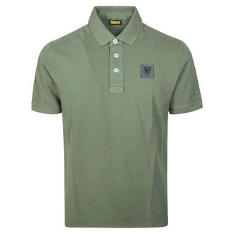 Blauer Polo Piquet - Heren - Polos - Groen - M - Tops