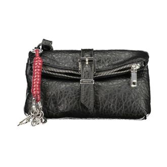 Desigual Medium Buckle Bag - Dames - Tassen - Zwart - Maat: ONE Size Leer
