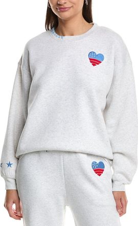 Vintage Havana Usa Embroidered Surfwash Crewneck Sweatshirt