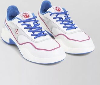 Casablanca leather low-top sneakers