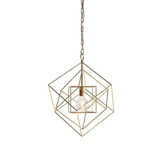 Netlighting PESCARA Stylish Dimmable Indoor Modern Pendant Ceiling Light in Gold