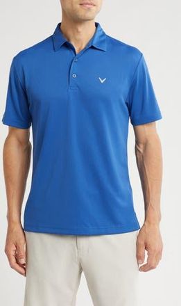 Callaway Micro Texture Polo in Galaxy Blue at Nordstrom Rack, Size Medium