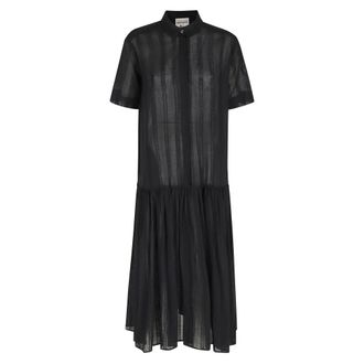 Semicouture Midi Dresses, female, Black, Size: M Nuria Dress