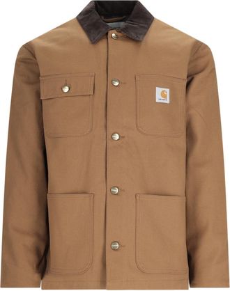 Carhartt Work in Progress Brown Detroit Cotton Jacket