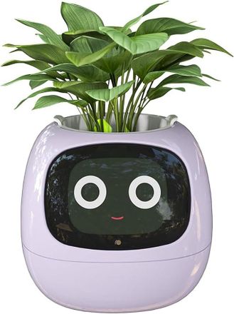 OEM Macetas Inteligentes, Maceta Inteligente Para Plantas De Interior, Con 49 Expresiones Enriquecidas, 7 Sensores Inteligentes, Chips De Inteligencia Art