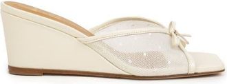 Bobbies Lepic Heeled Sandals in Milk at Nordstrom, Size 8.5
