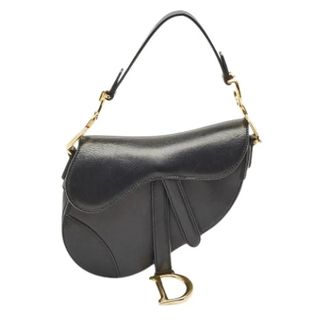 Dior Pre-owned Vintage Schoudertas - Dames - Pre-owned - Zwart - Maat: ONE Size Leer