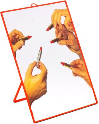 Seletti Lipstick Medium Mirror Septicamide X Toiletpaper