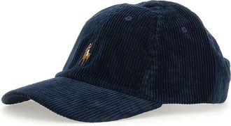 Polo Ralph Lauren Olac Corduroy Cap - Heren - Petten - Blauw - ONE Size - Accessoires