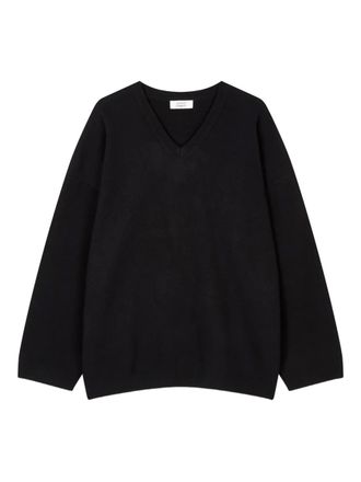 TOMBOY v-neck sweater - Black