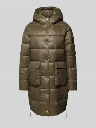 Joop Steppmantel mit Kapuze in Dunkelgruen, Gr&ouml;&szlig;e 34