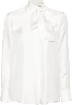 Blanca Vita Campanula silk shirt - women - Silk - 40 - White