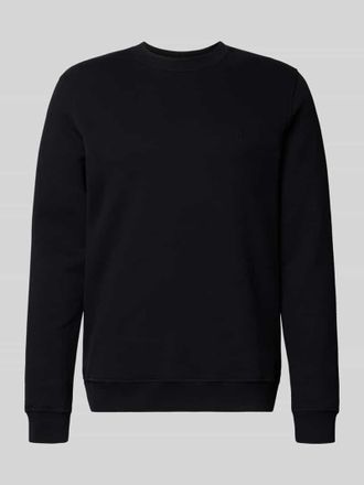 Armedangels Armedangels Regular Fit Sweatshirt aus reiner Baumwolle Modell BAARO FLEECE in Black, Größe L