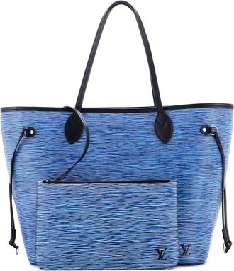 Louis Vuitton Neverfull Epi leren MM shopper - Blauw