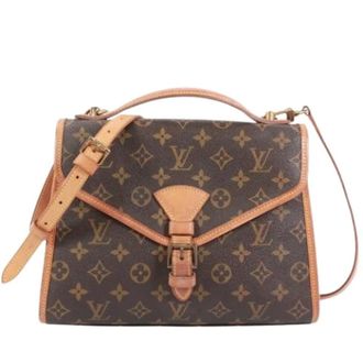 Louis Vuitton Pre-owned Vintage Monogram Schoudertas - Dames - Pre-owned - Bruin - Maat: ONE Size