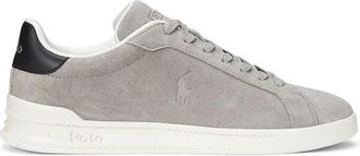 Polo Ralph Lauren Hrt Crt II - Heren - Sneakers - Grijs - 41 EU - Su&egrave;de - Schoenen