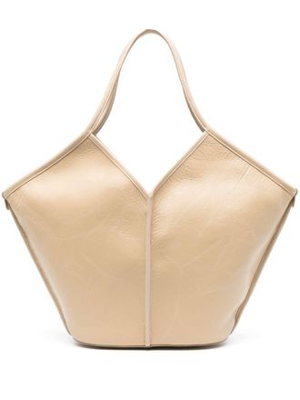 Hereu Borsa tote Calella effetto vissuto - Toni neutri