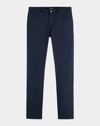Scotch & Soda Ralston Cotton Mid-Rise Straight-Leg Jeans