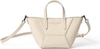 Brunello Cucinelli Calfskin mini BC Duo bag in Ivory at Nordstrom
