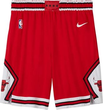 Nike Chicago Bulls Icon Edition Polyester Swingman Shorts - Heren - Sport - Rood - Maat: 2XL Poliester