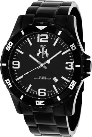 Jivago Watches Mens Black dial Watch