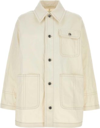 Ami Ami White Cotton Jacket