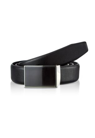Lerros Lederg&uuml;rtel LERROS Citybelt *Elegance*, Herren, Gr. 100, schwarz, Kunstfaser, G&uuml;rtel Lederg&uuml;rtel
