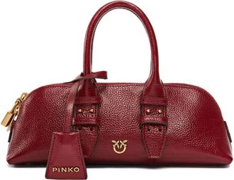 Pinko Borsa tote con fibbia - Rosso