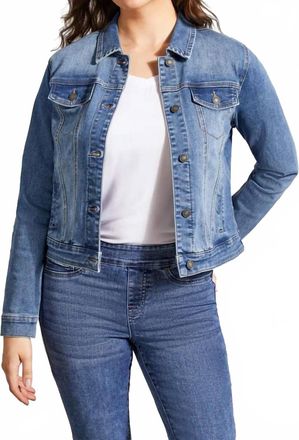 Tribal Classic Denim Jacket In Dark Vintage