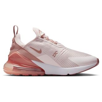 Nike Womens Air Max 270 - Running Shoes Pearl Pink/Pomegranate/White Size 06.0