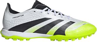 adidas Mens Predator League Astro Turf Football Boots in White/Blk/Lemon - Multicolour - Size UK 11.5