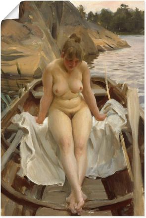 Artland Wandbild »In Werners Ruderboot« Erotische Bilder 1 Stk. tlg. als Leinwandbild, Poster in verschied. Grössen