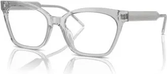 Giorgio Armani 52mm Cat Eye optical glasses in Grey at Nordstrom