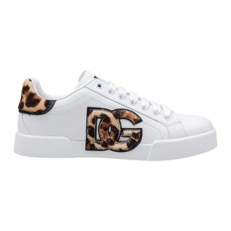 Dolce & Gabbana Sneakers, female, White, Size: 7 1/2 US Portofino Light Sneaker