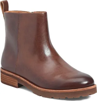 Kork-ease Betheny Bootie in Brown Leather at Nordstrom, Size 8.5