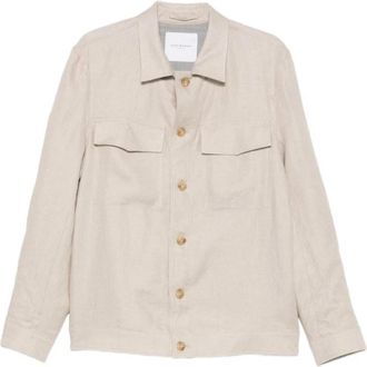 Luigi Bianchi Mantova Brando Jacket - Heren - Zomerjassen - Beige - XL - Jassen