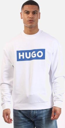 HUGO BOSS Mens Niero Crewneck Sweatshirt - White - Size: 42