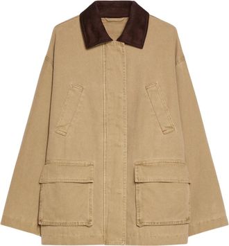 Pennyblack Barn Jacket - Dames - Zomerjassen - Beige - M - Katoen - Jassen