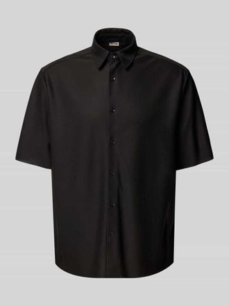 Only & Sons Relaxed Fit Freizeithemd mit 1/2-Arm Modell BOYY in Black, Gr&ouml;&szlig;e XL