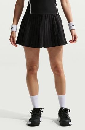 Nike Victory Tennis Skort in Black/White at Nordstrom Rack, Size X-Small