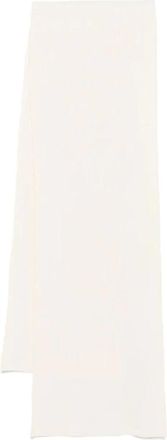 Joseph Cardigan Stitch Sjaal - Dames - Wintersjaals - Wit - ONE Size - Wol - Accessoires