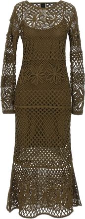 Pinko Viscose Midi Womens Dress
