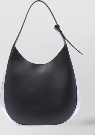 Benedetta Bruzziches shopper with adjustable handle and curved shape