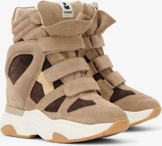 Isabel Marant Basketball Im H26 High-Top Sneaker - Beige