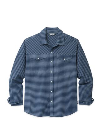 Stio Mens Slipstone Midweight Flannel Shirt