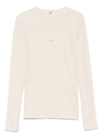 BASERANGE T-shirt Heart - Toni neutri