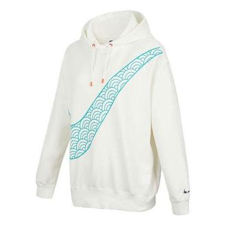 Nike (WMNS) Nike CNY New Years Edition Hoodie Fleece Loose Knit Sports White DQ5368-133
